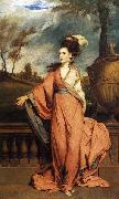 Sir Joshua Reynolds Portrait of Jane Fleming, Countess of Harrington wife of Charles Stanhope, 3rd Earl of Harrington oil painting on canvas